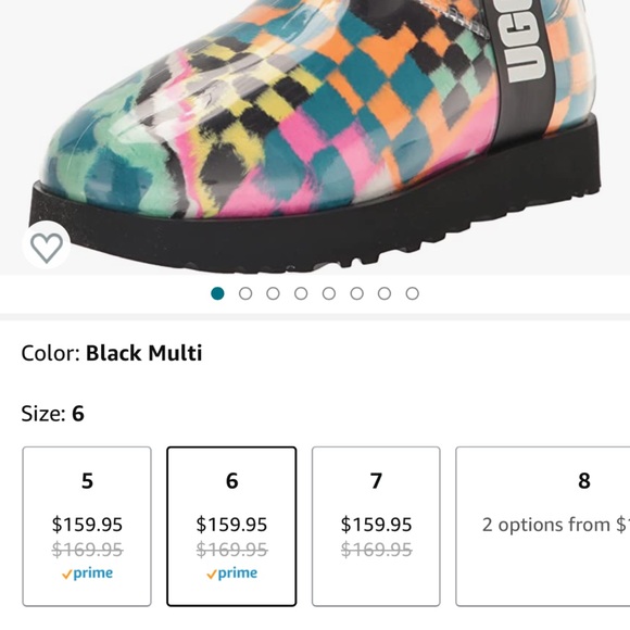 UGG Women's Classic Clear Mini Checks Fashion Boot - Picture 4 of 4